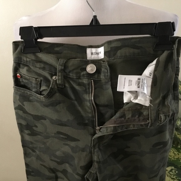 🌹HOST PICK-HUDSON BLAIR HIGH RISE CAMOUFLAGE ANKLE PANTS/SIZE 27/LENGTH 27 - Picture 9 of 9